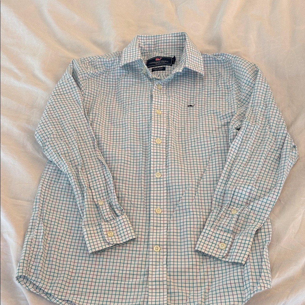 Vineyard Vines Multicolor Checkered Button Down Shirt